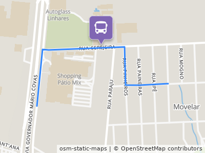 Mapa da parada