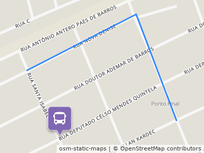 Mapa da parada