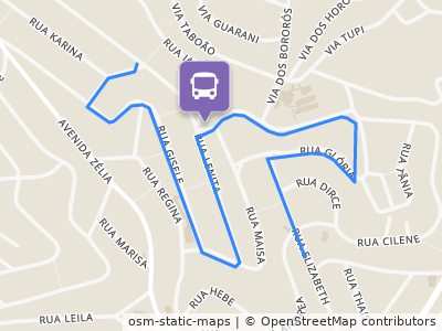 Mapa da parada