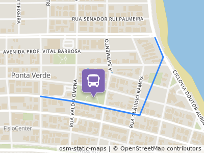 Mapa da parada