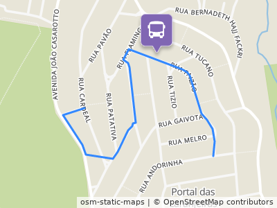Mapa da parada