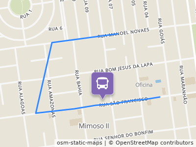 Mapa da parada