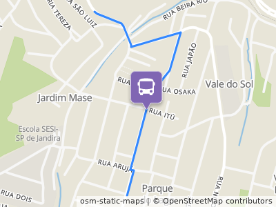Mapa da parada