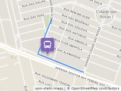 Mapa da parada