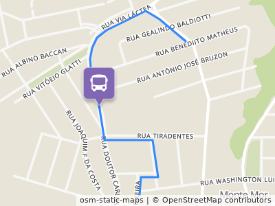 Mapa da parada