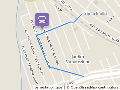 Mapa da parada