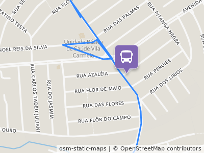 Mapa da parada