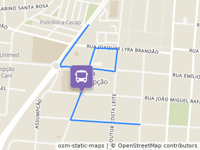 Mapa da parada