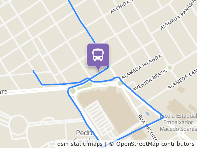 Mapa da parada
