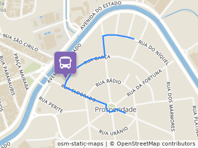 Mapa da parada