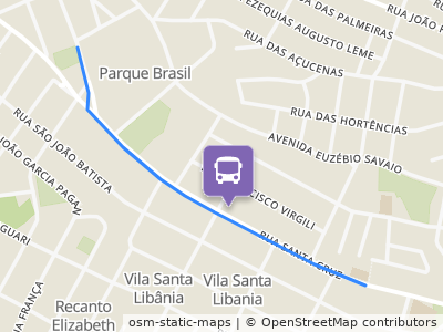 Mapa da parada