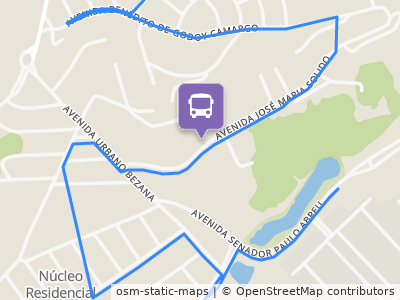 Mapa da parada