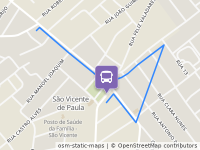 Mapa da parada