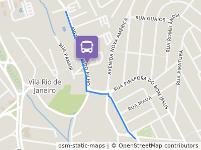 Mapa da parada