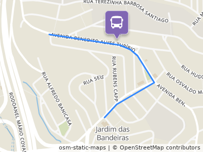 Mapa da parada
