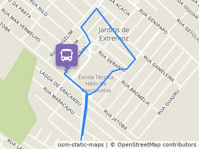 Mapa da parada