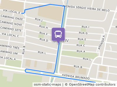 Mapa da parada