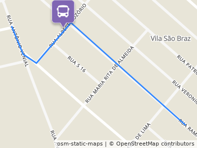 Mapa da parada