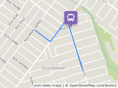 Mapa da parada