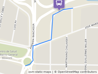 Mapa da parada