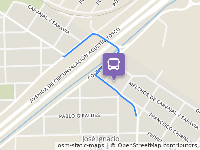 Mapa da parada