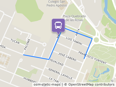 Mapa da parada