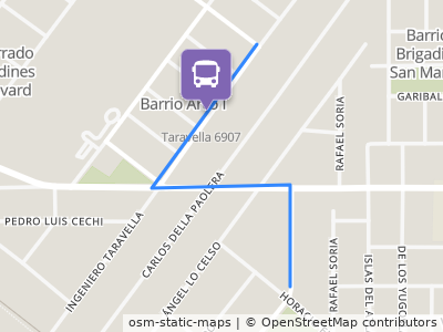 Mapa da parada