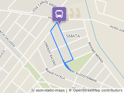 Mapa da parada