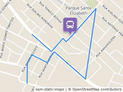 Mapa da parada