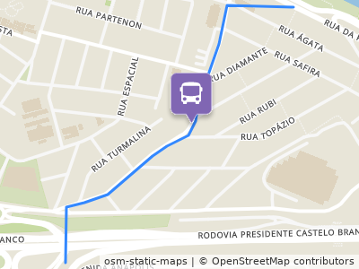 Mapa da parada