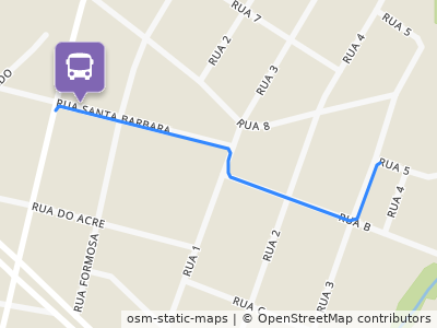 Mapa da parada