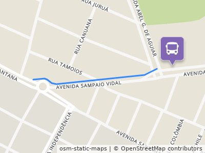 Mapa da parada