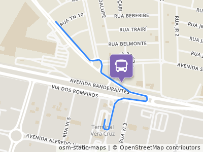 Mapa da parada