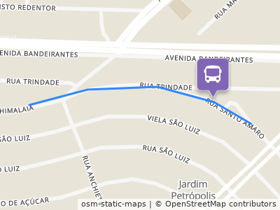 Mapa da parada