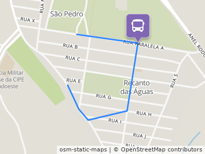 Mapa da parada