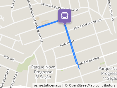 Mapa da parada
