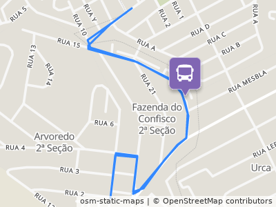 Mapa da parada