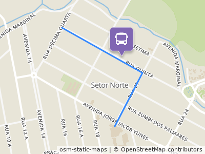Mapa da parada
