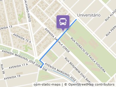 Mapa da parada