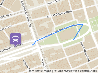 Mapa da parada