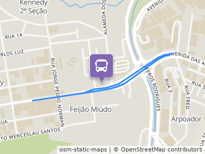 Mapa da parada