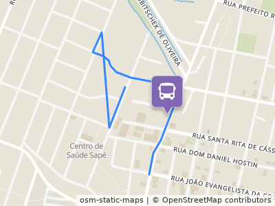 Mapa da parada