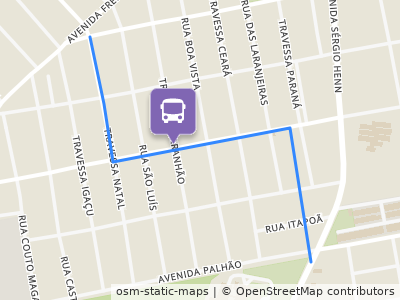 Mapa da parada