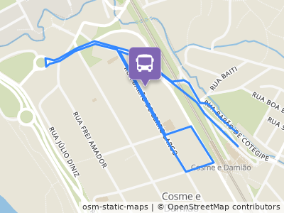 Mapa da parada