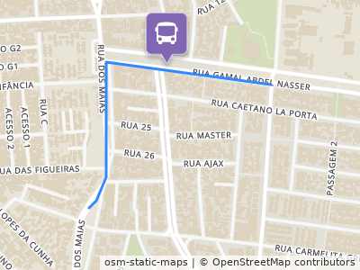 Mapa da parada