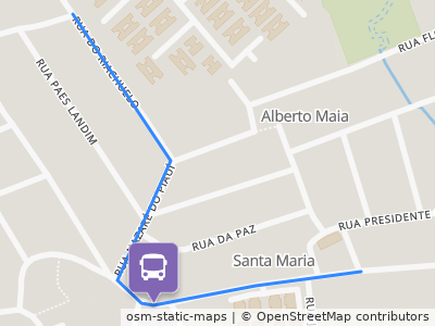 Mapa da parada