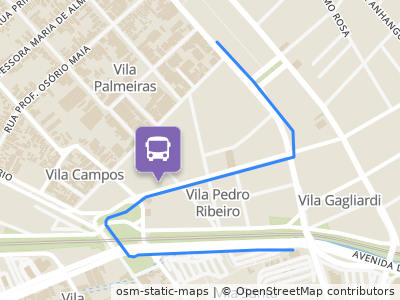 Mapa da parada