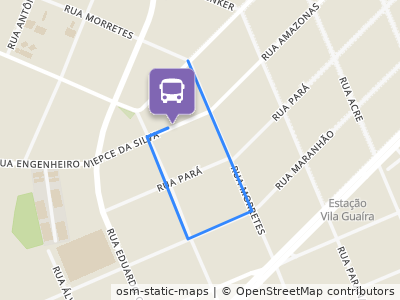 Mapa da parada