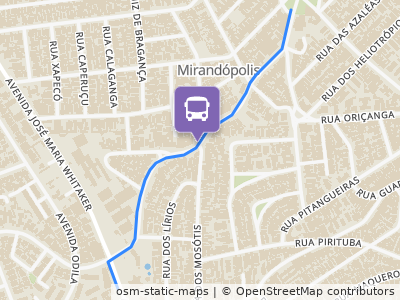 Mapa da parada
