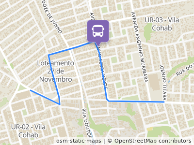 Mapa da parada